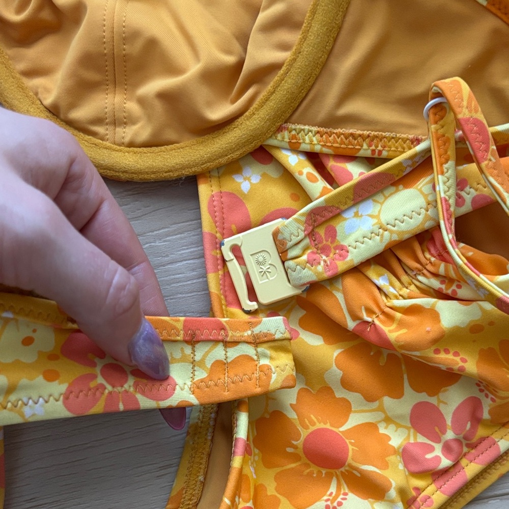 Blackbough Floral Yellow Bikini - Picture 5 of 5
